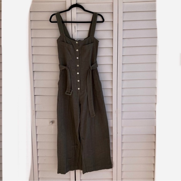 ZARA maya jumpsuit Rompers Size XS Long textured jumpsuit. - Picture 4 of 14